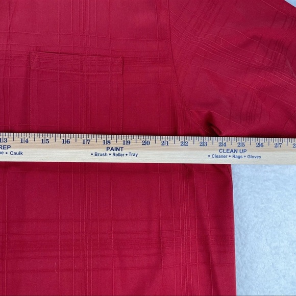 Tommy Bahama 100% Silk Camp Shirt Mens Red XL Short Sleeve Button Up Hawaiian - Picture 6 of 10